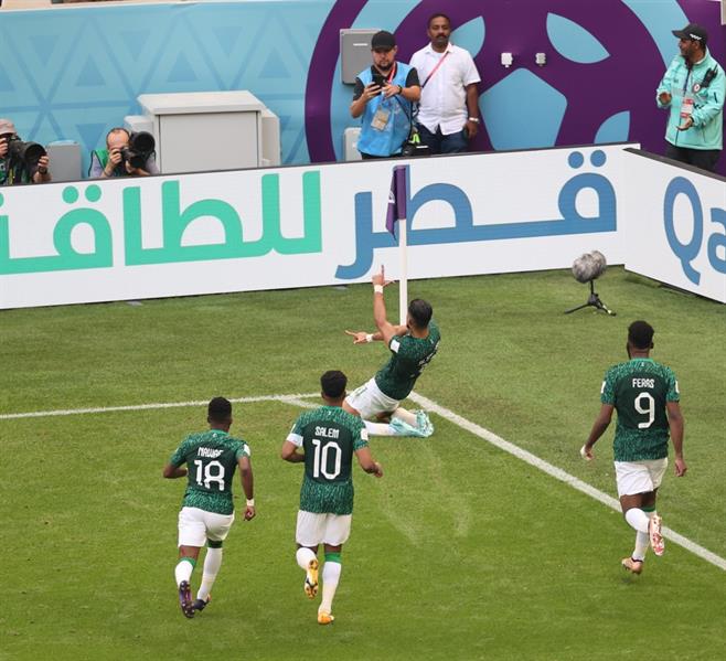 الأخضر يقسو على الأرجنتين في كأس العالم (صور)