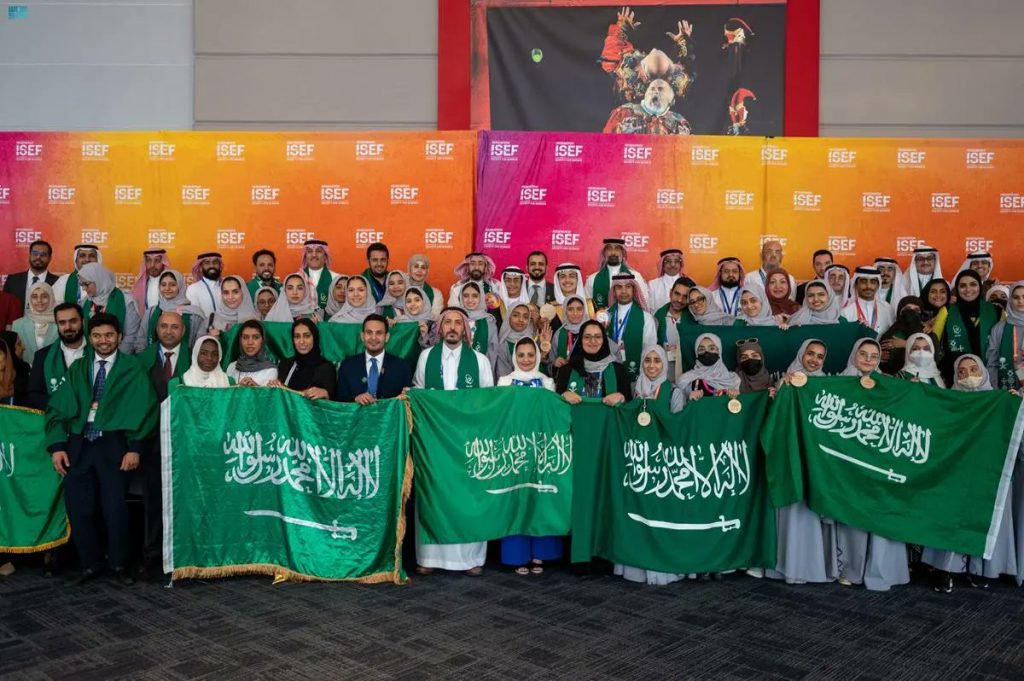 المنتخب السعودي يصل إلى أرض الوطن بعد حصوله على 27 جائزة عالمية في “آيسف 2023”