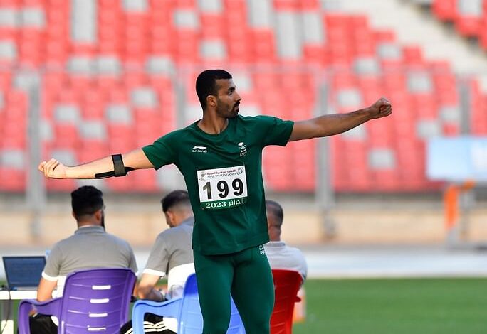 ميدالية فضية للرماية السعودية في الألعاب العربية