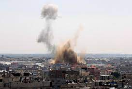 قصف إسرائيلي يستهدف عدة مواقع في قطاع غزة