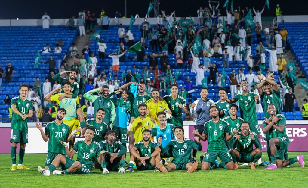الأخضر تحت23 يتأهل إلى نهائيات كأس آسيا تحت 23 عامًا 2024 في قطر