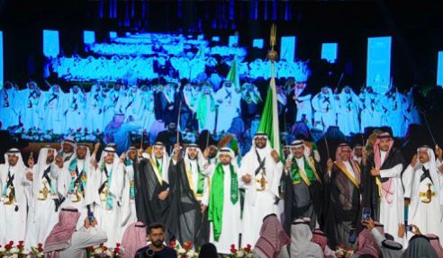 تحت شعار “نحلم ونحقق”.. ‏جامعة الملك فيصل تحتفي ‏باليوم الوطني السعودي الـ 93 (صور)