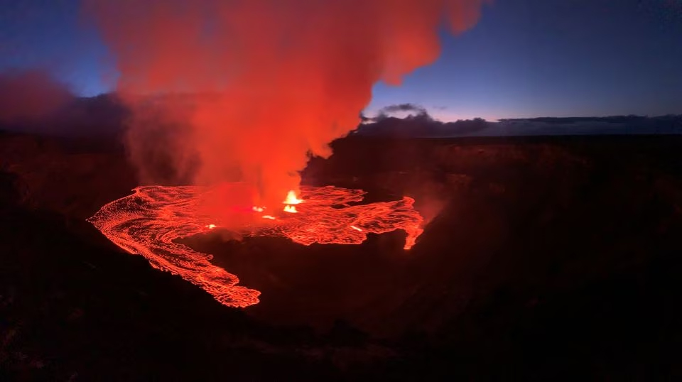 ثوران بركان “كيلاويا” في هاواي.. للمرة الثالثة هذا العام
