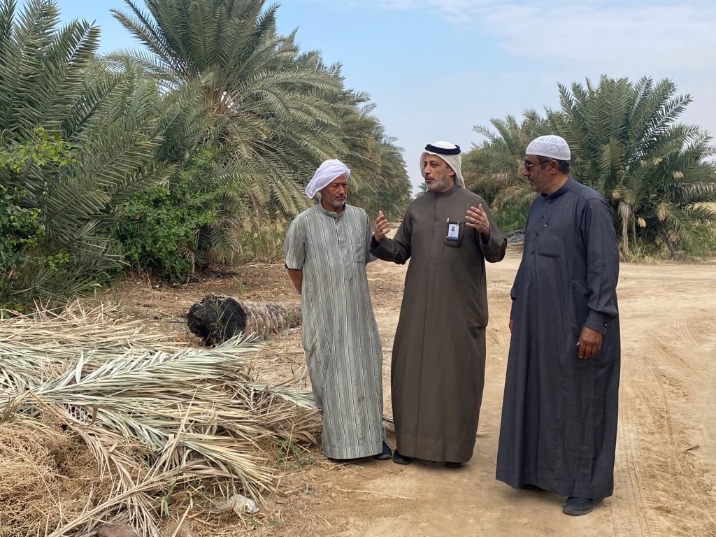 في الأحساء.. جولات ميدانية لتوعية المزارعين بالطرق الصحيحة للتخلص من المخلفات