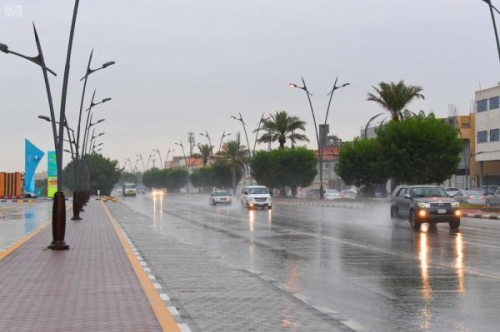 حتى الأحد المقبل.. هطول أمطار رعدية على معظم مناطق المملكة ابتداءً من اليوم