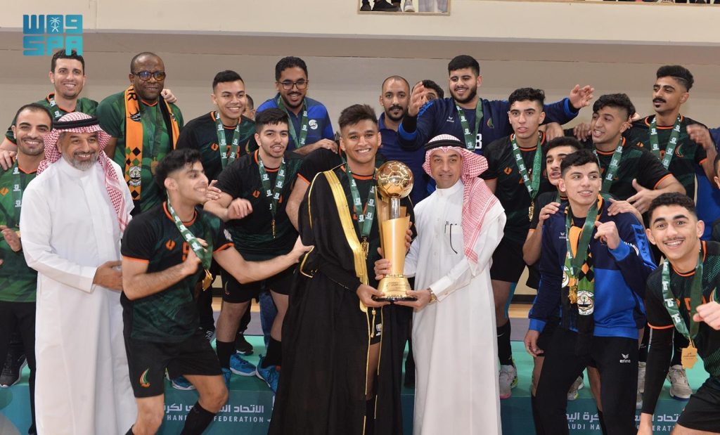 بالصور.. النور يتوّج بطلاً لكأس الاتحاد السعودي لكرة اليد للشباب