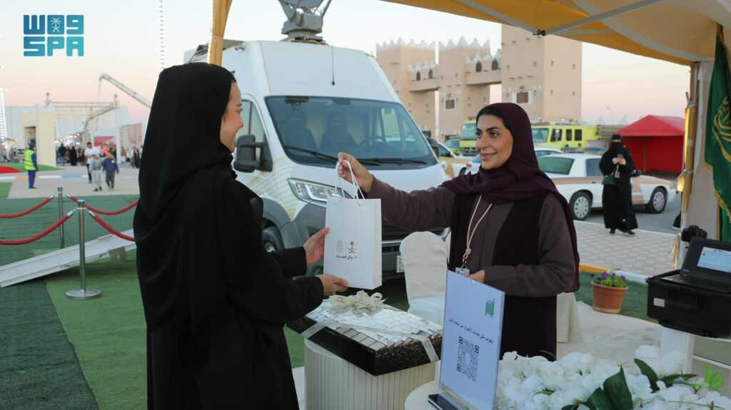 الأحوال المدنية بالمنطقة الشرقية تشارك في مهرجان ربيع النعيرية