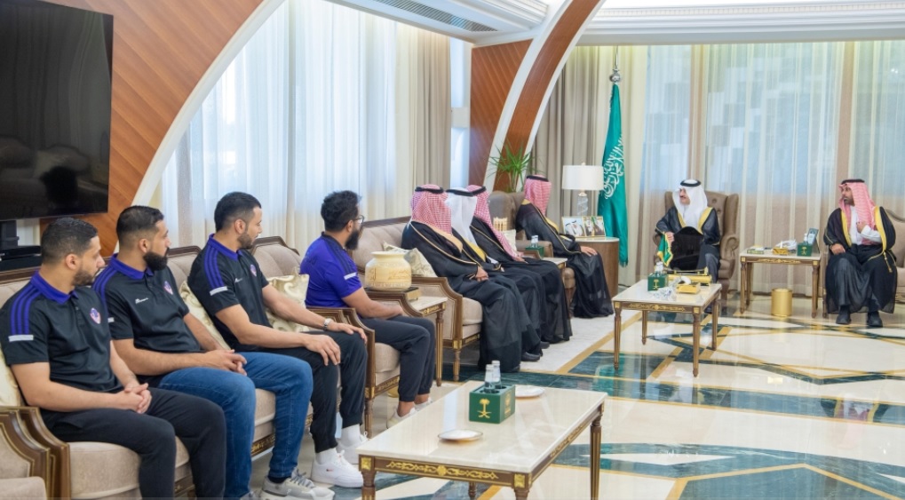 أمير الشرقية يستقبل مجلس نادي الهدى بمناسبة تحقيقه عدد من الإنجازات الرياضية