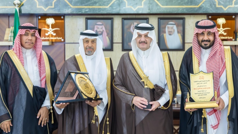 أمير الشرقية يستقبل أعضاء “نقاء” لفوزها بجوائز عربية في مكافحة التدخين