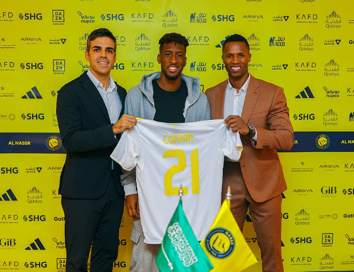 النصر يضم نجم بايرن ميونخ كينغسلي كومان