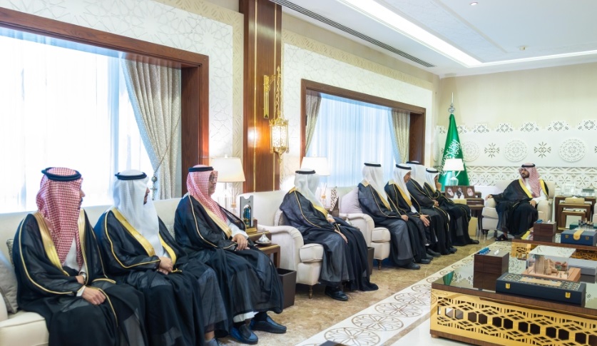 نائب أمير الشرقية يستقبل رئيس وقيادات جامعة الملك فهد للبترول والمعادن