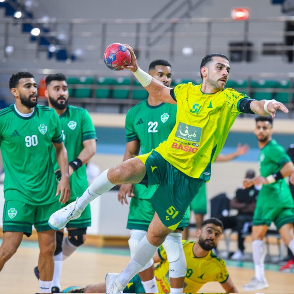 خسارة ثالثة للعدالة في ممتاز اليد والخليج يتصدر