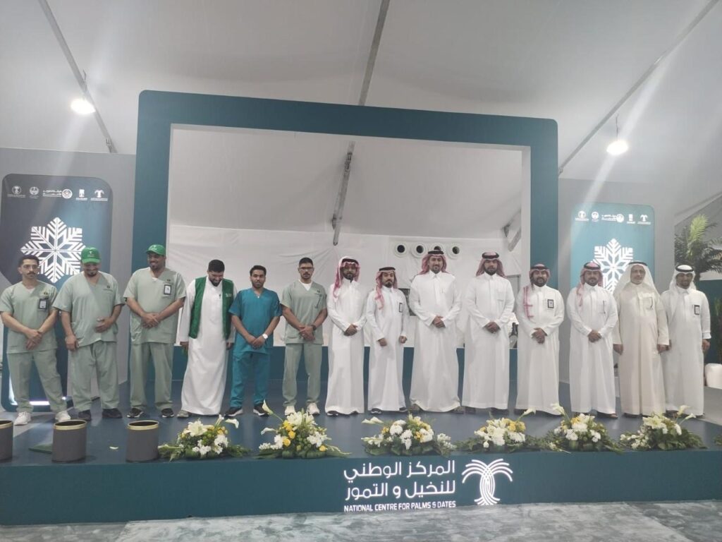 بيئة الأحساء تشارك في موسم صرام التمور 2025