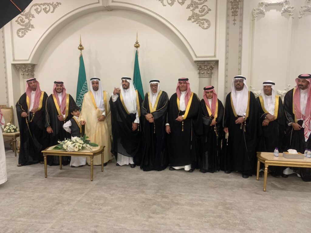 بالصور..عقد قران الشاب أسامة الحمدان