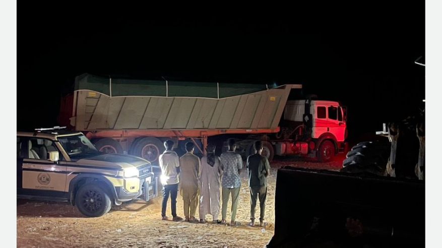 ضبط 5 مقيمين لاستغلالهم الرواسب في الشرقية