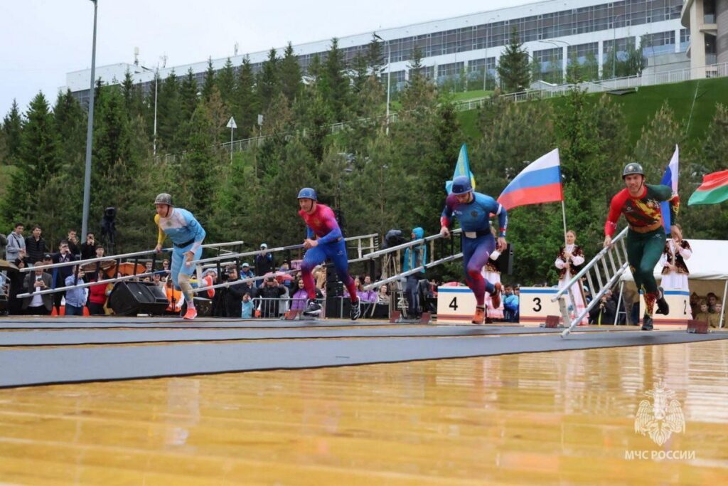 مسابقات بطولة العالم لرياضة الإطفاء والإنقاذ تحاكي الواقع وتقيس الكفاءة والدقة