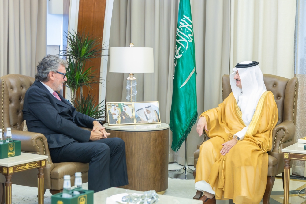 أمير المنطقة الشرقية يستقبل السفير البلجيكي لدى المملكة