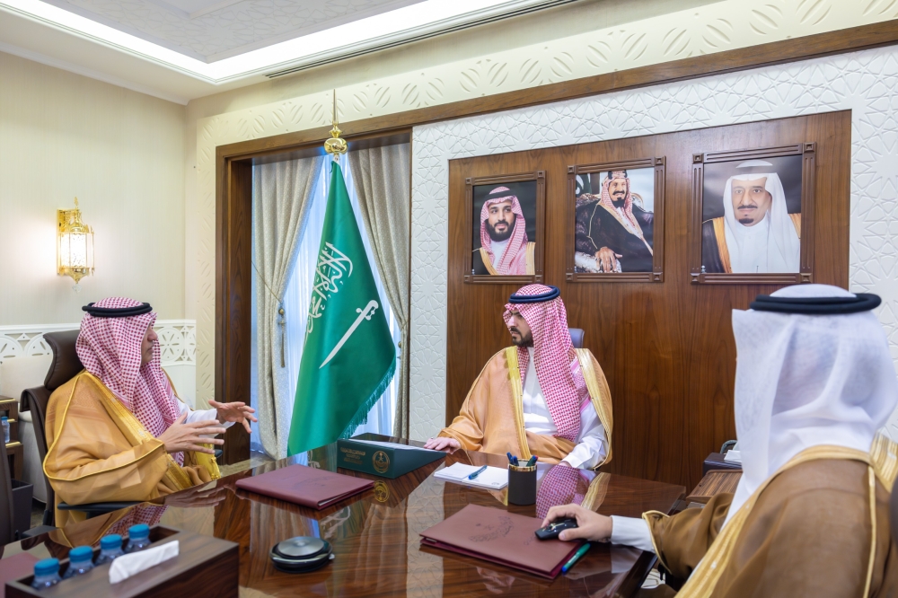 نائب أمير الشرقية يستقبل رئيس مجلس إدارة مسابقة “مجسم وطن”