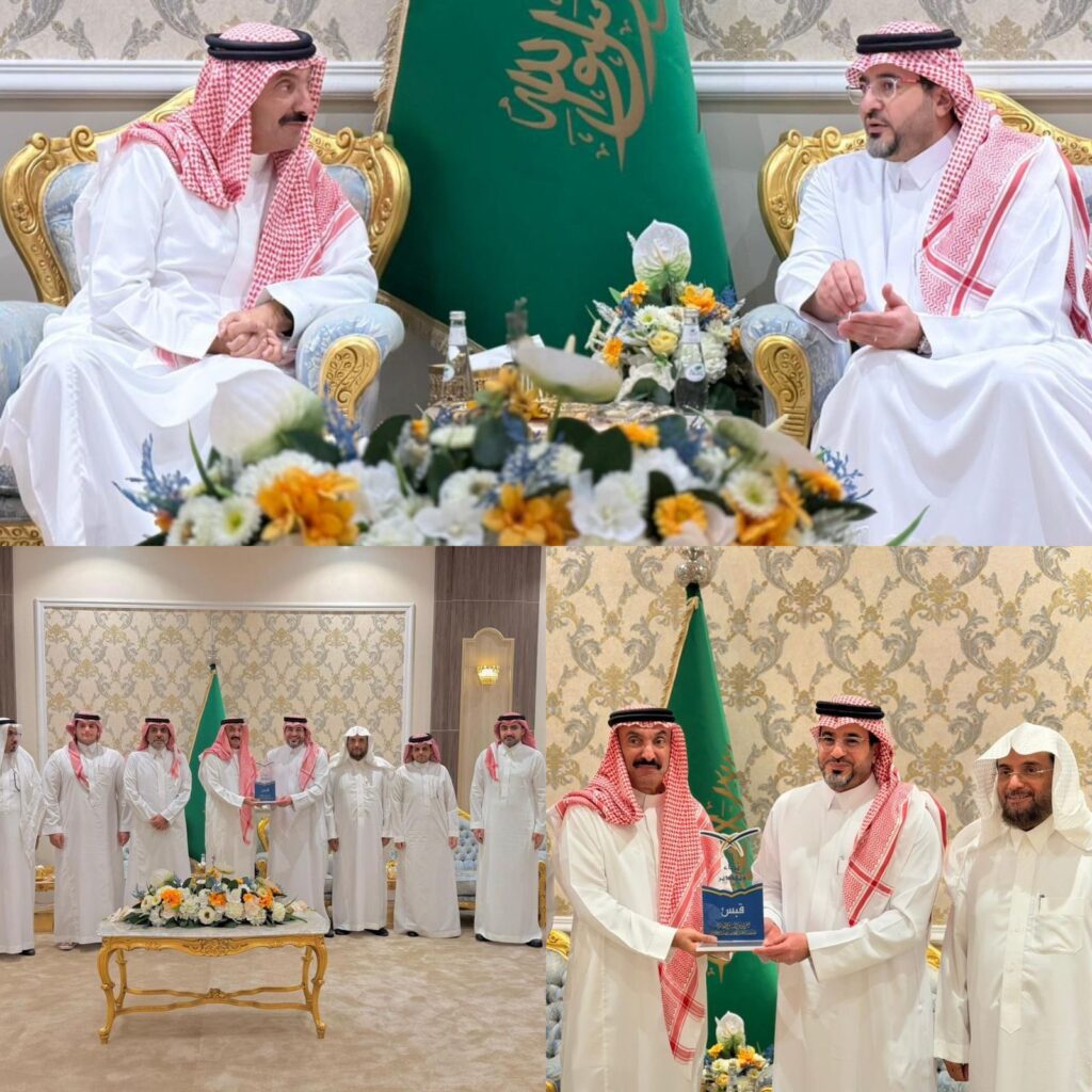 الأمير عبدالعزيز بن محمد يستقبل “السويلم” الرئيس التنفيذي لتنمية القطاع غير الربحي