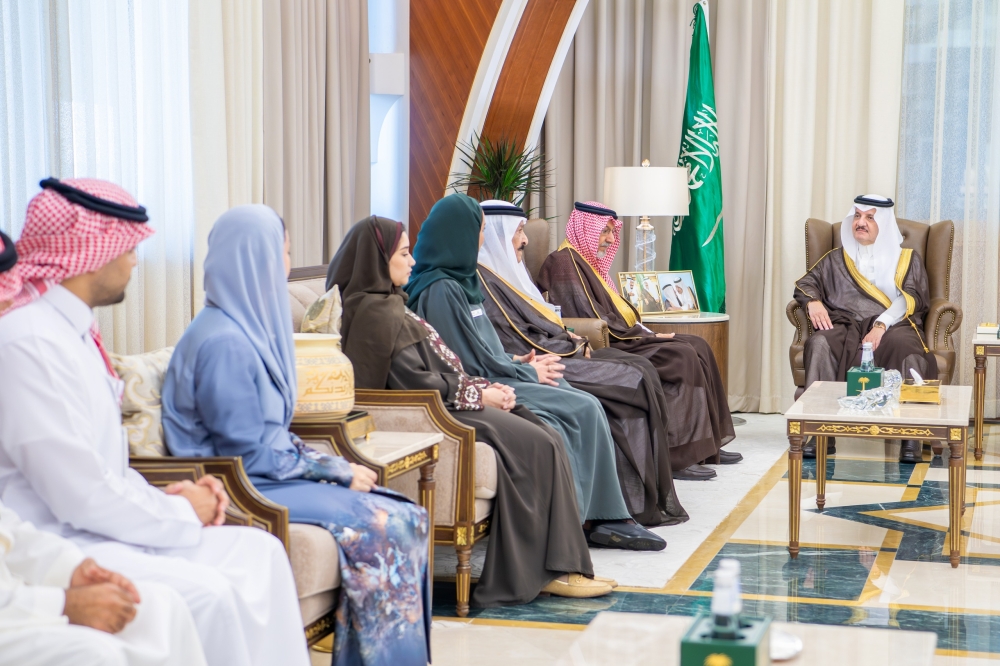 أمير الشرقية يستقبل الرئيس التنفيذي لصندوق الأمير سلطان بن عبدالعزيز التنموي