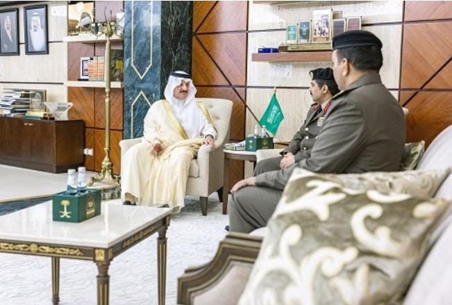 أمير الشرقية يستقبل مدير الدوريات الأمنية بالمنطقة بمناسبة تعيينه