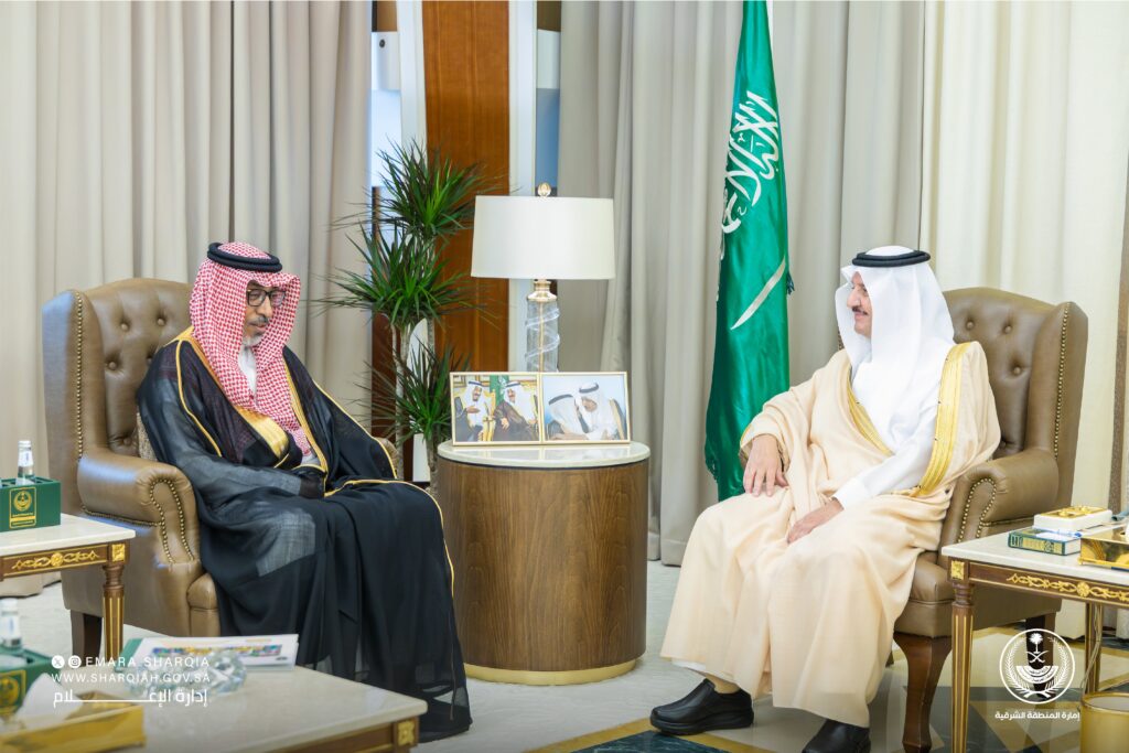 أمير الشرقية يستقبل رئيس وأعضاء مجلس إدارة نادي الخليج