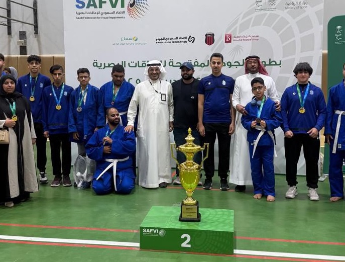 نادي ذوي الإعاقة بالأحساء يحقق المركز الثاني في بطولة المملكة المفتوحة للجودو بالرياض 2025