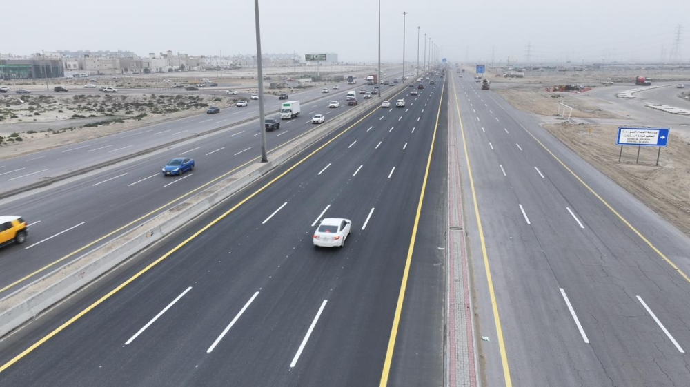 أمانة الشرقية تعلن انتهاء المرحلة الأولى من صيانة طريق أبو حدرية