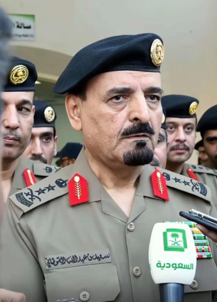 وفاة الفريق أول سعيد القحطاني