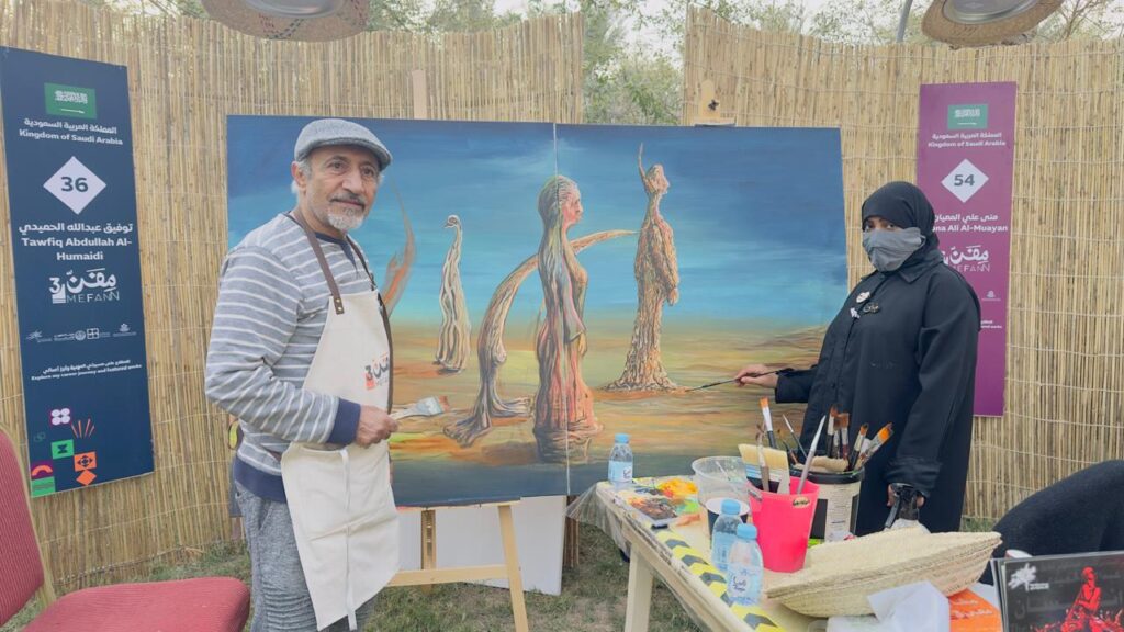 الأحساء تتحول إلى لوحة عالمية في الملتقى الثالث “مِفَن” بمشاركة 67 فنانًا