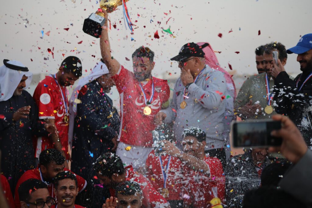 نادي المنصورة يختتم الدورة التنشيطية الأولى لكرة القدم بتتويج فريق الساباط بطلا