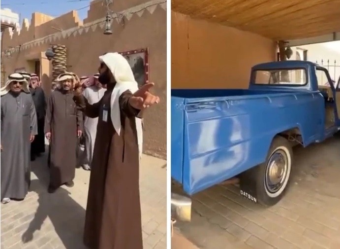 فيديو يوثق أول «ددسن» وصلت المملكة قبل 61 عامًا.. 2800 ريال صنعت حكاية