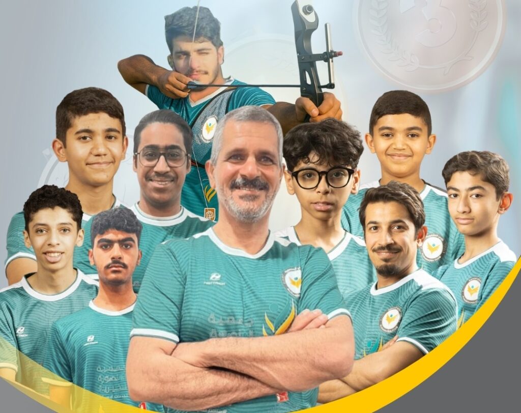 أبطال نادي المنصورة للسهام يشاركون في كأس الاتحاد السعودي بالرياض