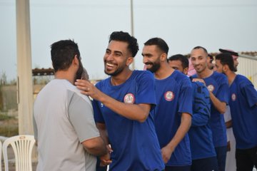 نادي العيون يقيم حفل معايدة للاعبين بمناسبة صعوده للدرجة الثالثة 