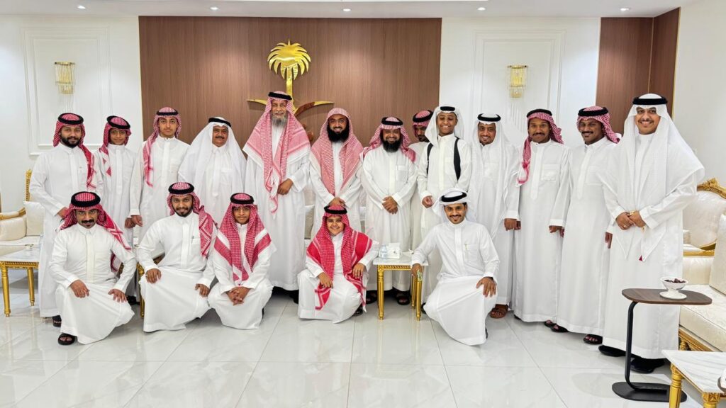 مجلس “ شبيب العساف ” يستقبل المهنئين بعيد الفطر المبارك