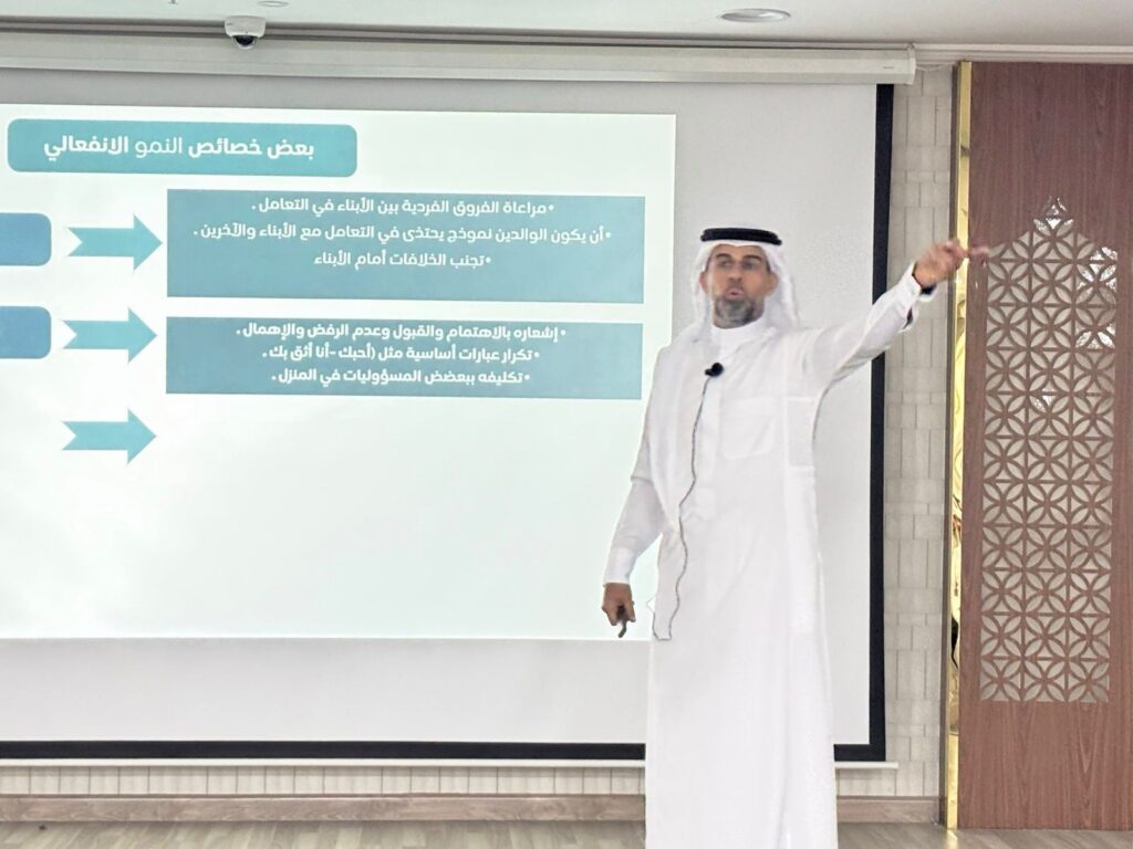 ورشة “التعامل مع المراهقين” تعزّز وعي الأسر بأساليب التربية الحديثة في بر الفصيلية