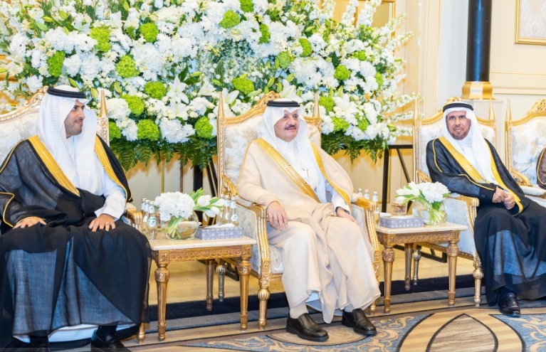 أمير الشرقية يشرف حفل زواج أسرة السعدون