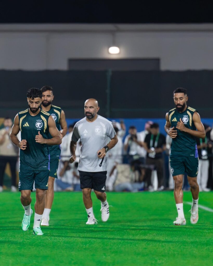 الأخضر يختتم استعداداته لمواجهة الكويت في افتتاح كأس الخليج27