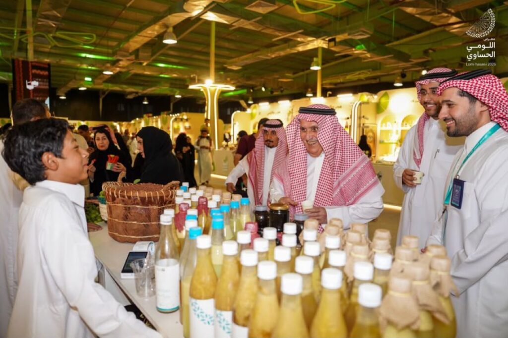 «معرض اللومي الحساوي» يستقبل الأمير فهد بن محمد والأمير عبدالله بن فيصل