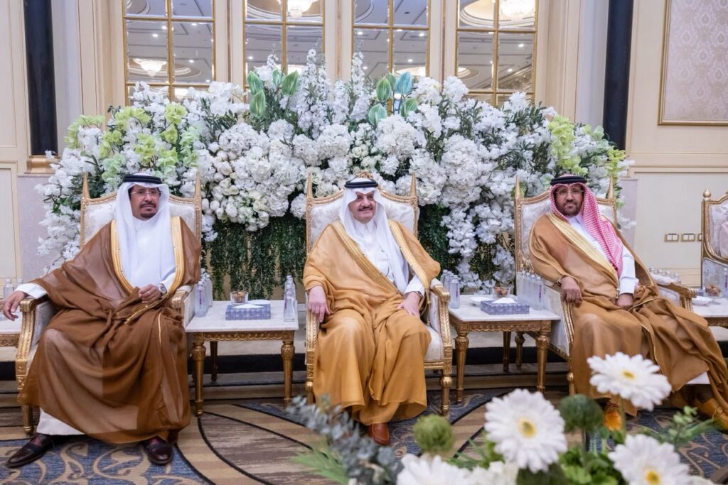 أمير الشرقية يشرف حفل زواج أسرة الدوسري