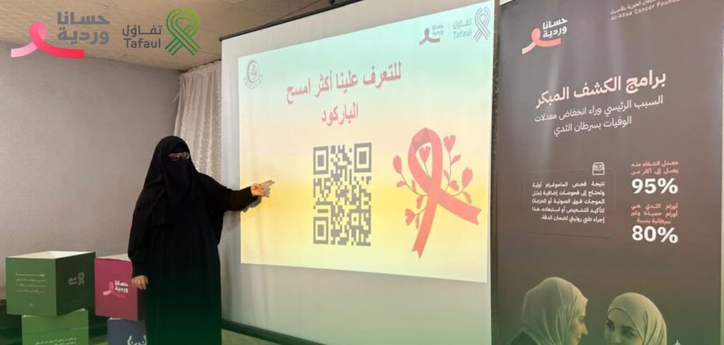 تفاؤل والكلابية تعززان الوعي بالكشف المبكر عن سرطان الثدي